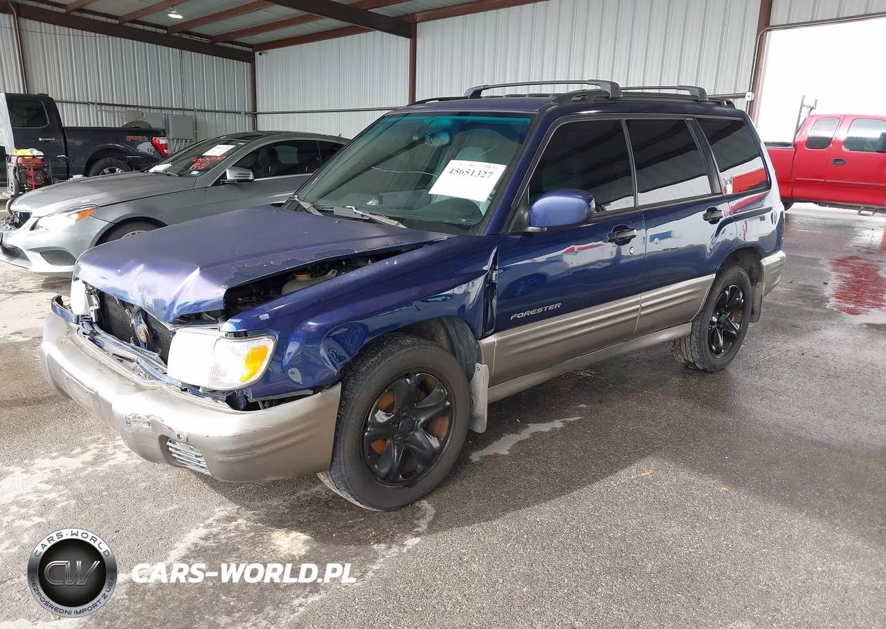 2002 Subaru Forester S VIN:JF1SF65582H710367 - 2