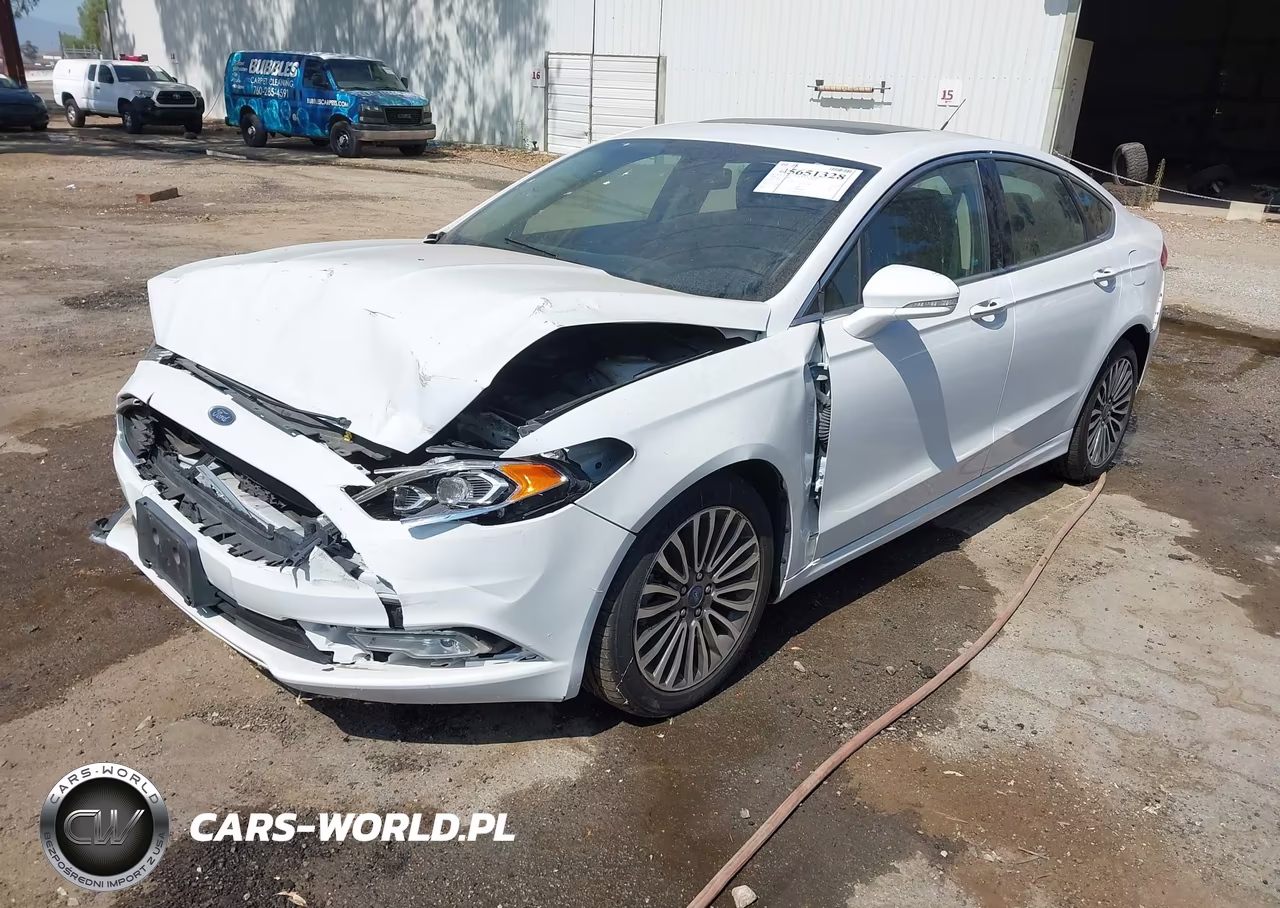 2018 Ford Fusion Titanium VIN:3FA6P0D90JR132018 - 2