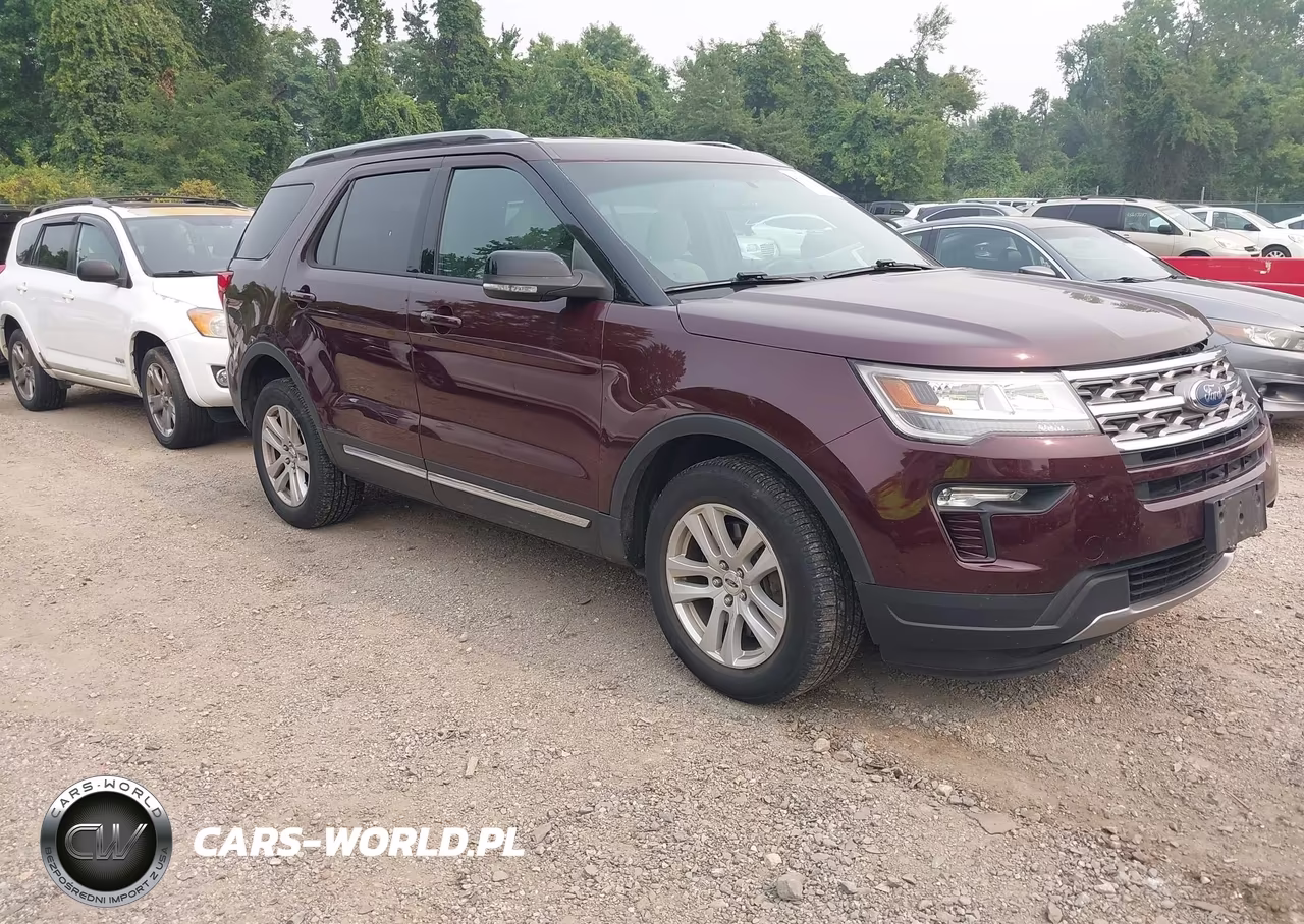 2018 Ford Explorer Xlt VIN:1FM5K8D84JGA39435 - 1