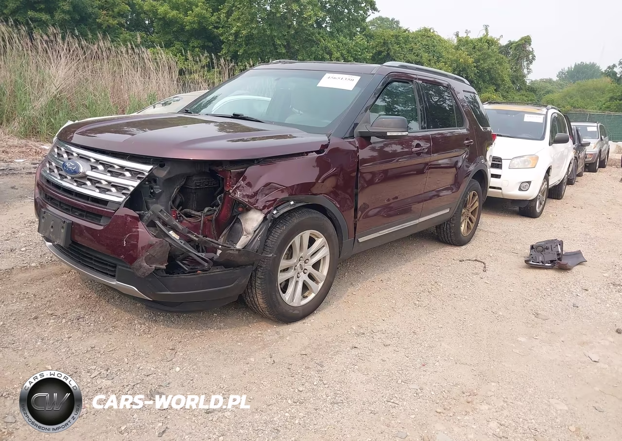 2018 Ford Explorer Xlt VIN:1FM5K8D84JGA39435 - 2
