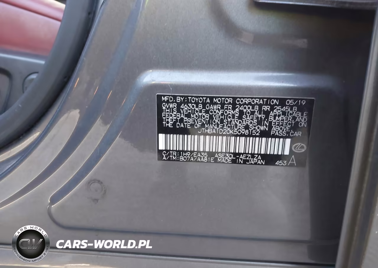 2019 Lexus Is 300 VIN:JTHBA1D20K5098152 - 9