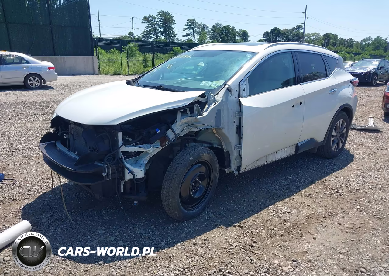 2018 Nissan Murano Sl VIN:5N1AZ2MH3JN189202 - 2