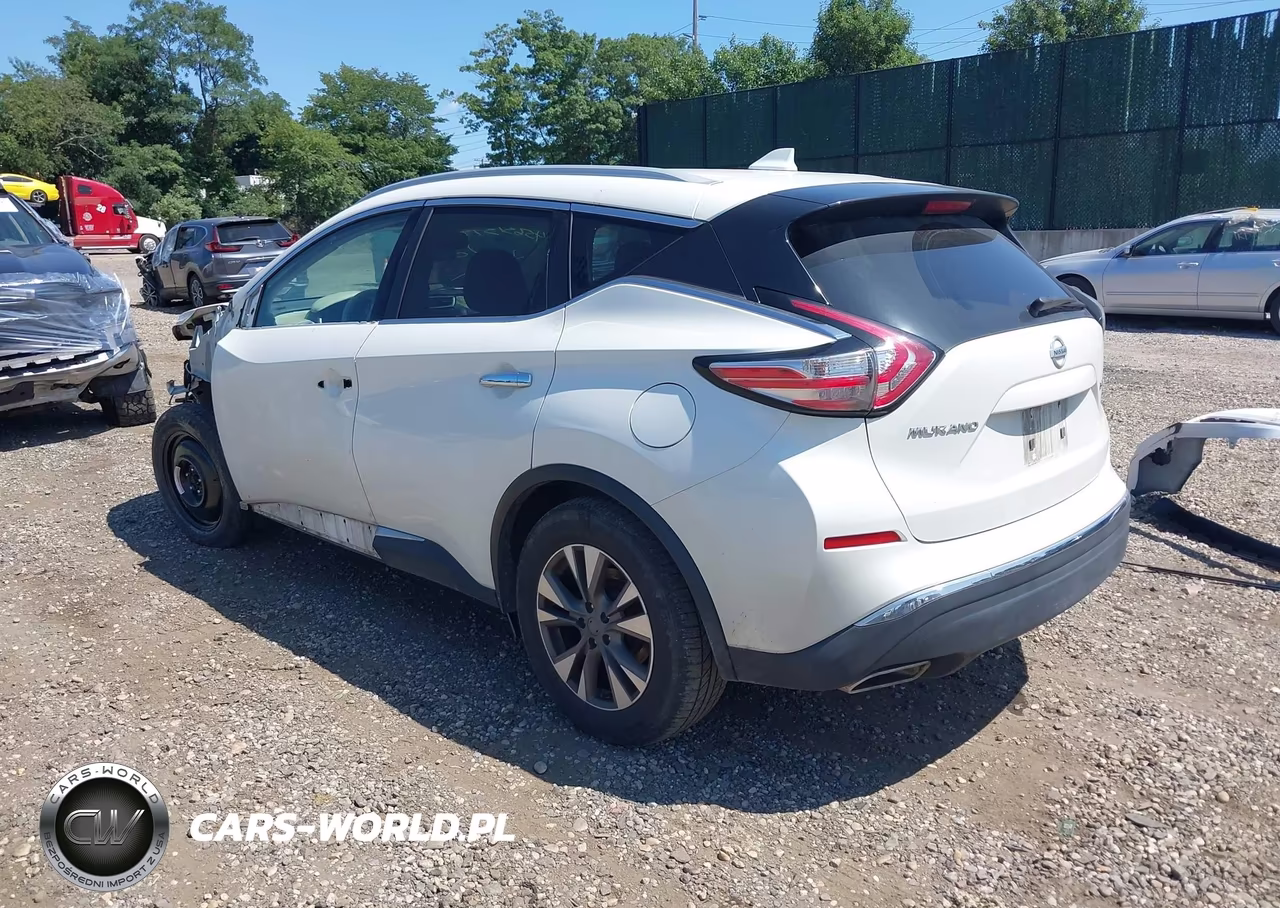 2018 Nissan Murano Sl VIN:5N1AZ2MH3JN189202 - 3