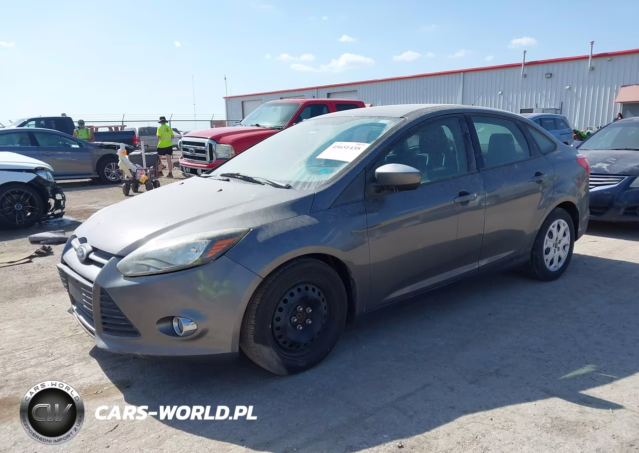 2012 Ford Focus Se VIN:1FAHP3F22CL217356 - 2