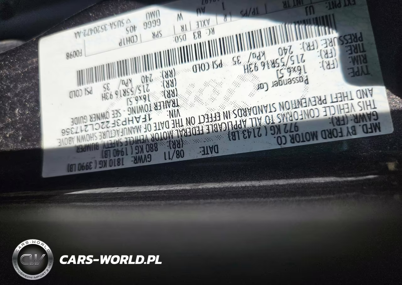 2012 Ford Focus Se VIN:1FAHP3F22CL217356 - 9