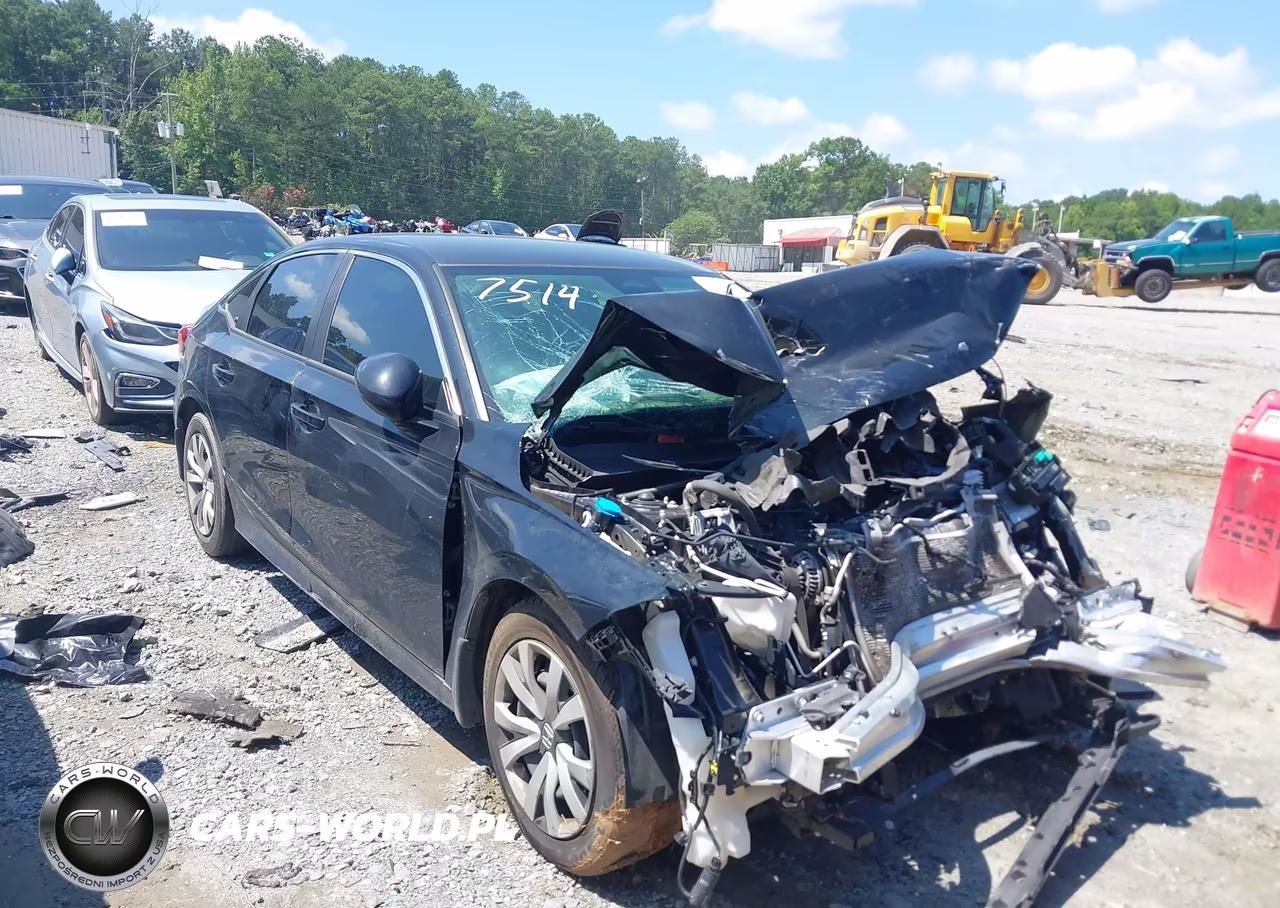 2024 Honda Civic Lx VIN:2HGFE2F24RH537514 - 1