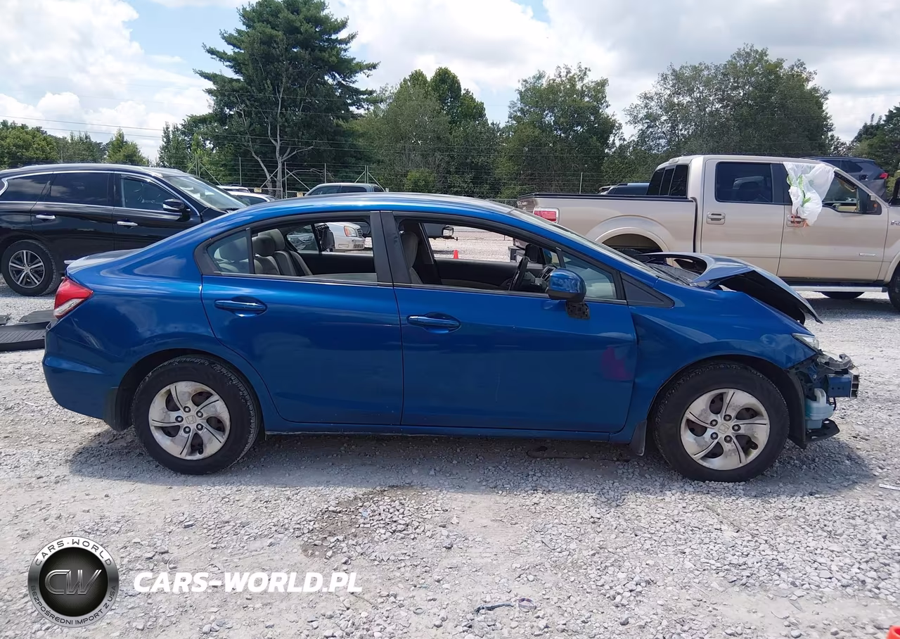 2013 Honda Civic Lx VIN:19XFB2F58DE034820 - 13