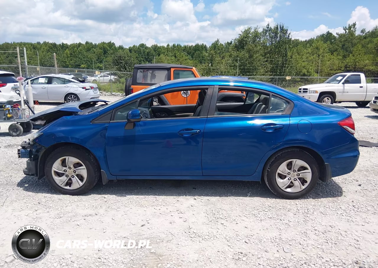 2013 Honda Civic Lx VIN:19XFB2F58DE034820 - 14