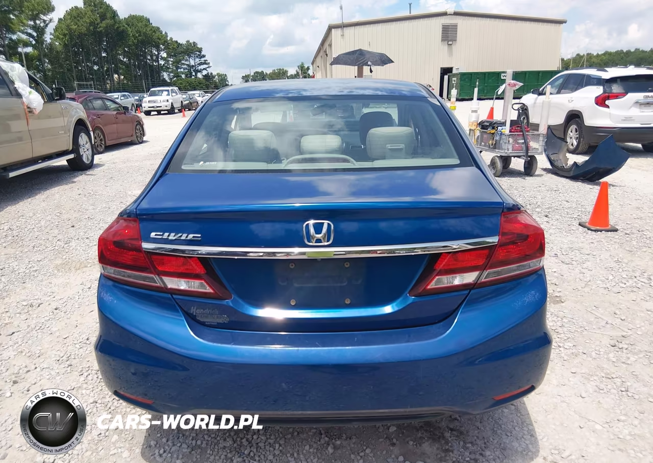 2013 Honda Civic Lx VIN:19XFB2F58DE034820 - 16