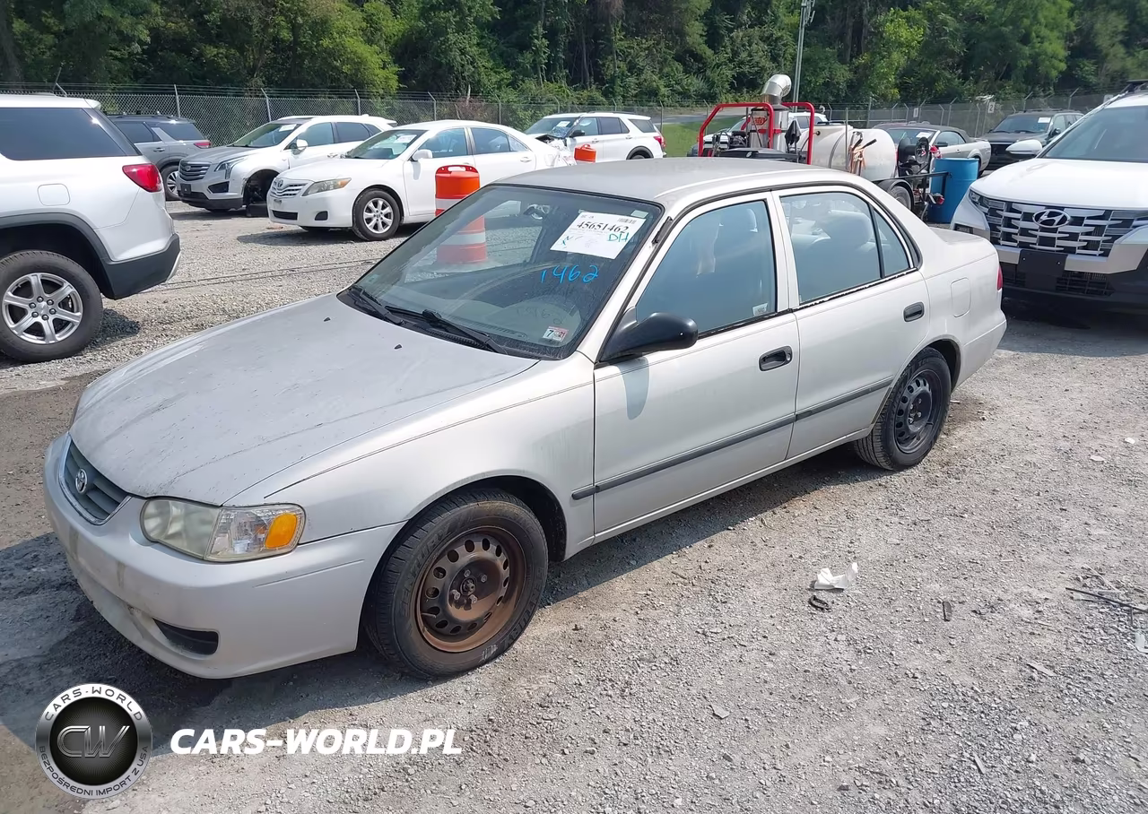 2002 Toyota Corolla Ce VIN:1NXBR12E62Z568404 - 2
