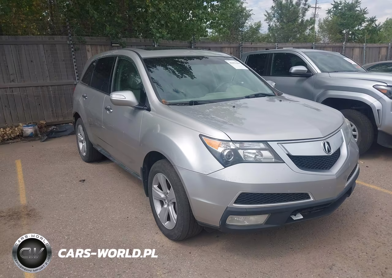 2012 Acura Mdx VIN:2HNYD2H22CH522521 - 1