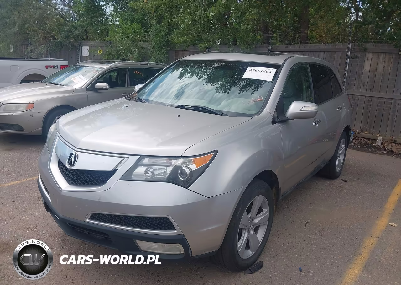 2012 Acura Mdx VIN:2HNYD2H22CH522521 - 2