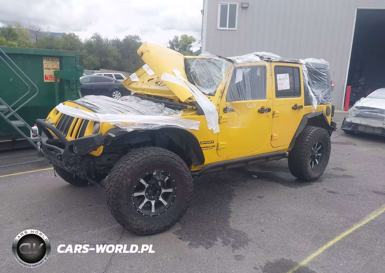 2015 Jeep Wrangler Unlimited Sport VIN:1C4BJWDGXFL592109 - 2