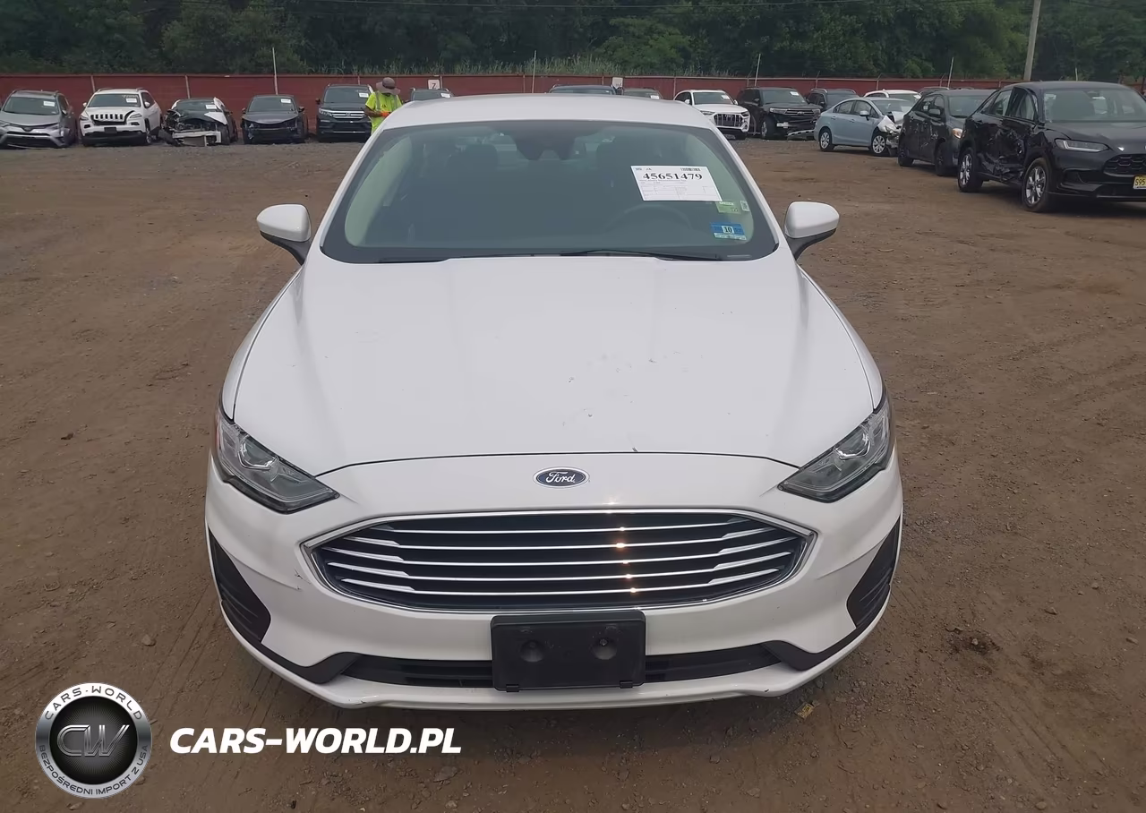 2020 Ford Fusion Hybrid Se VIN:3FA6P0LU4LR102626 - 12