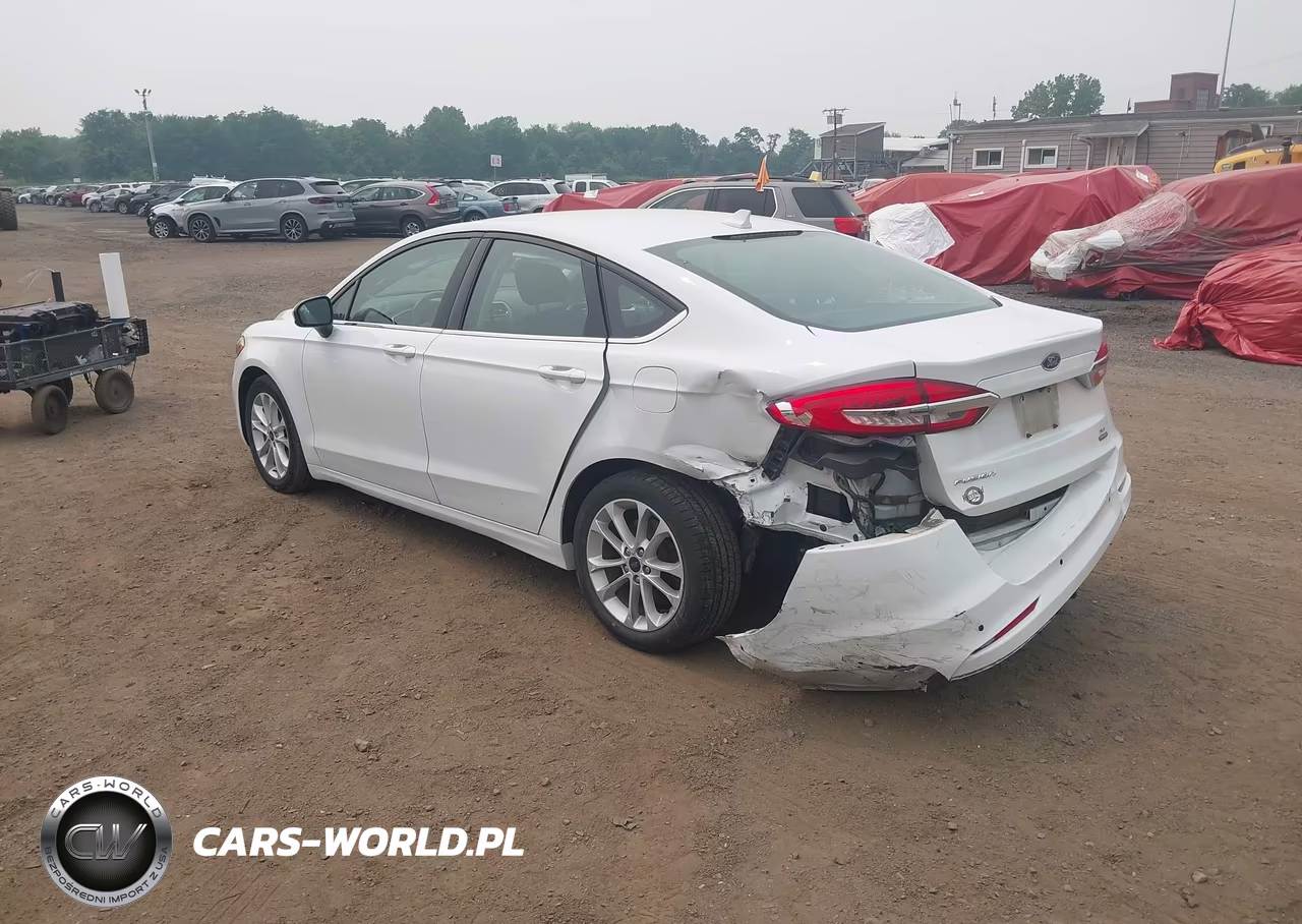 2020 Ford Fusion Hybrid Se VIN:3FA6P0LU4LR102626 - 3