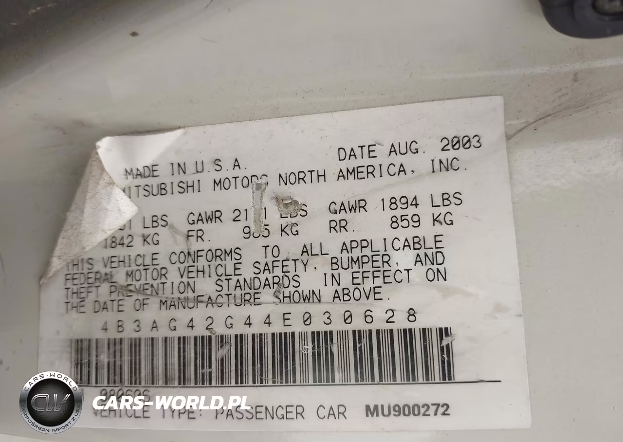 2004 Dodge Stratus Sxt VIN:4B3AG42G44E030628 - 9