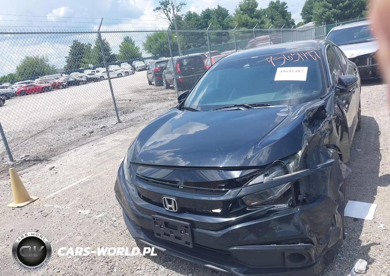 2020 Honda Civic Sport VIN:19XFC2F8XLE020651 - 12