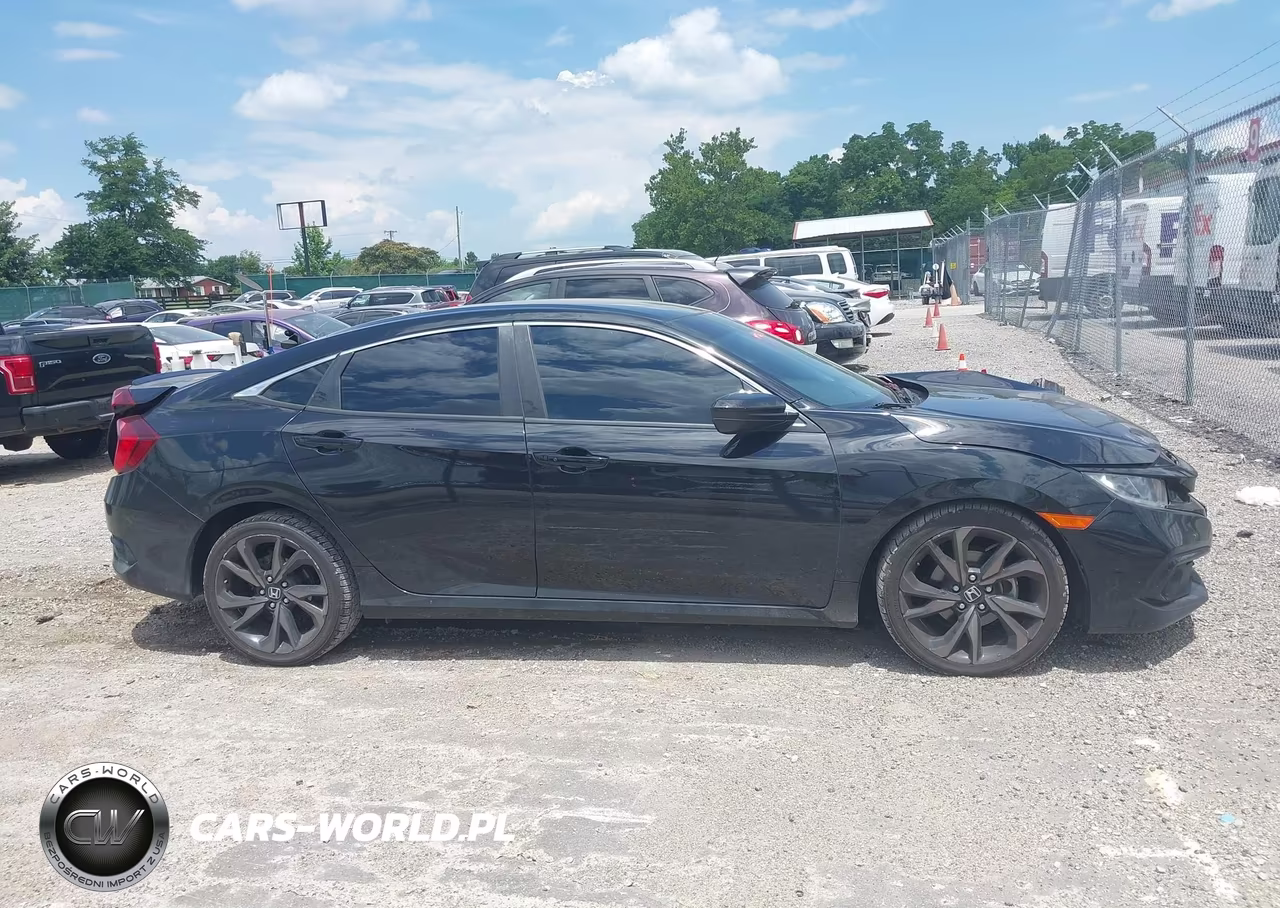 2020 Honda Civic Sport VIN:19XFC2F8XLE020651 - 13