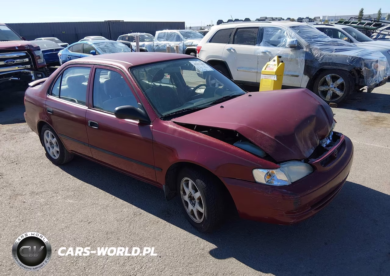 2000 Toyota Corolla Ce VIN:1NXBR12E4YZ307586 - 1