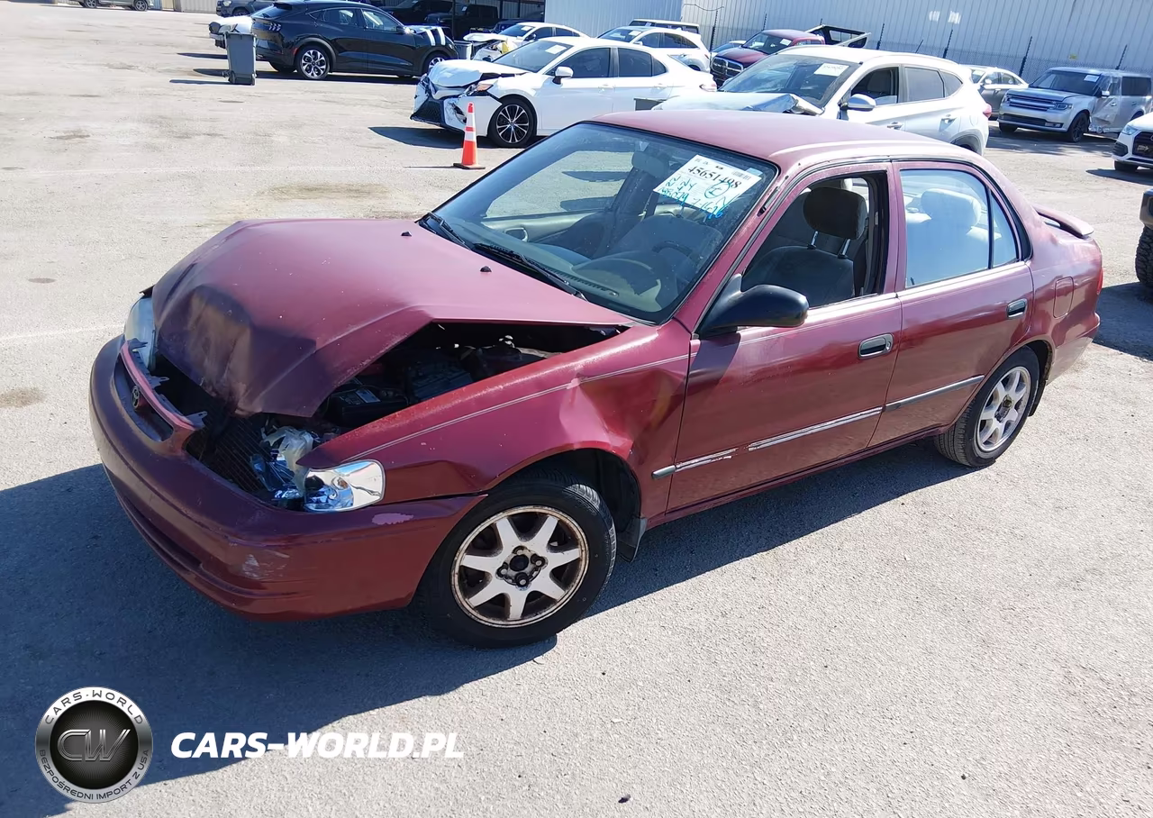 2000 Toyota Corolla Ce VIN:1NXBR12E4YZ307586 - 2
