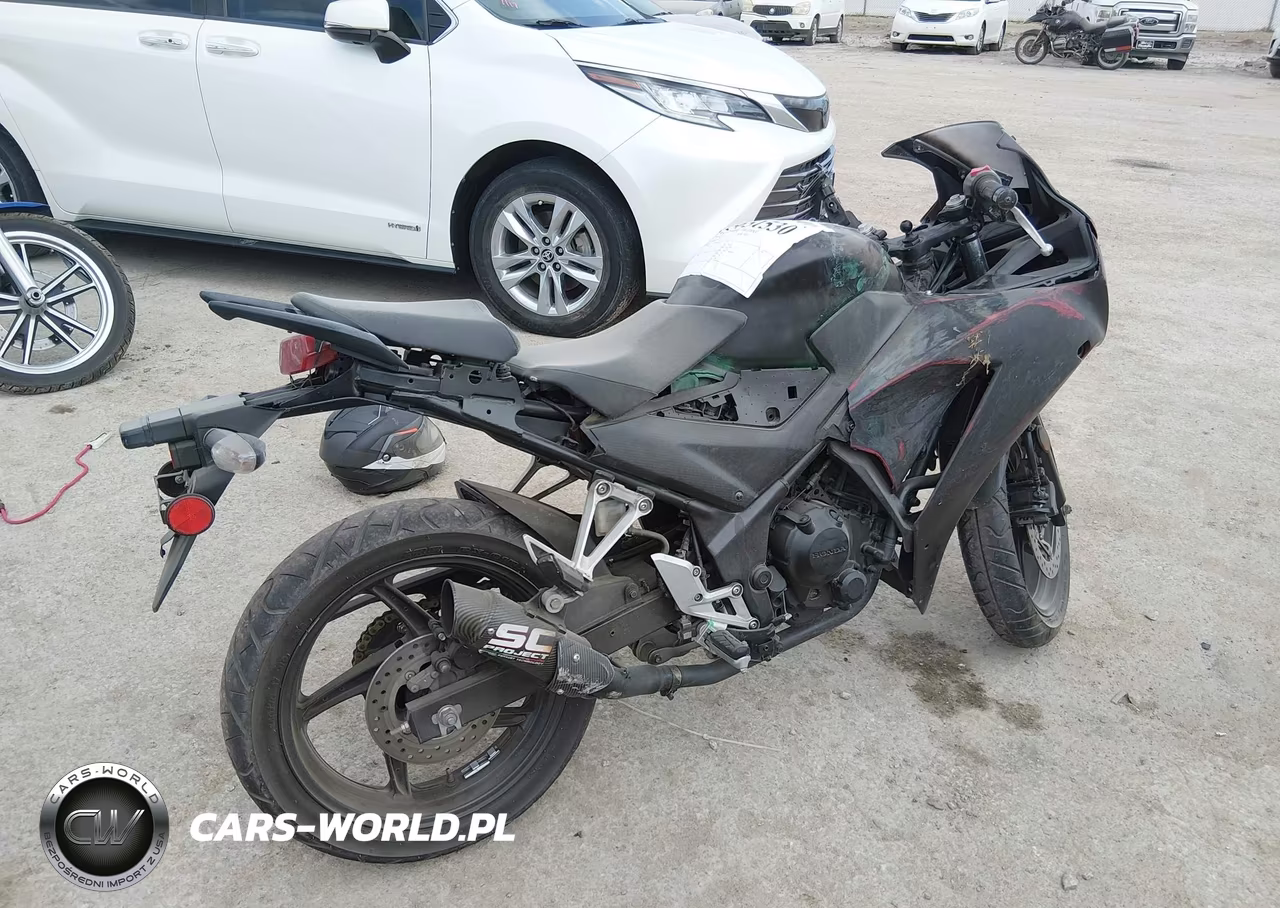 2021 Honda Cbr300 R VIN:MLHNC5109M5700727 - 4