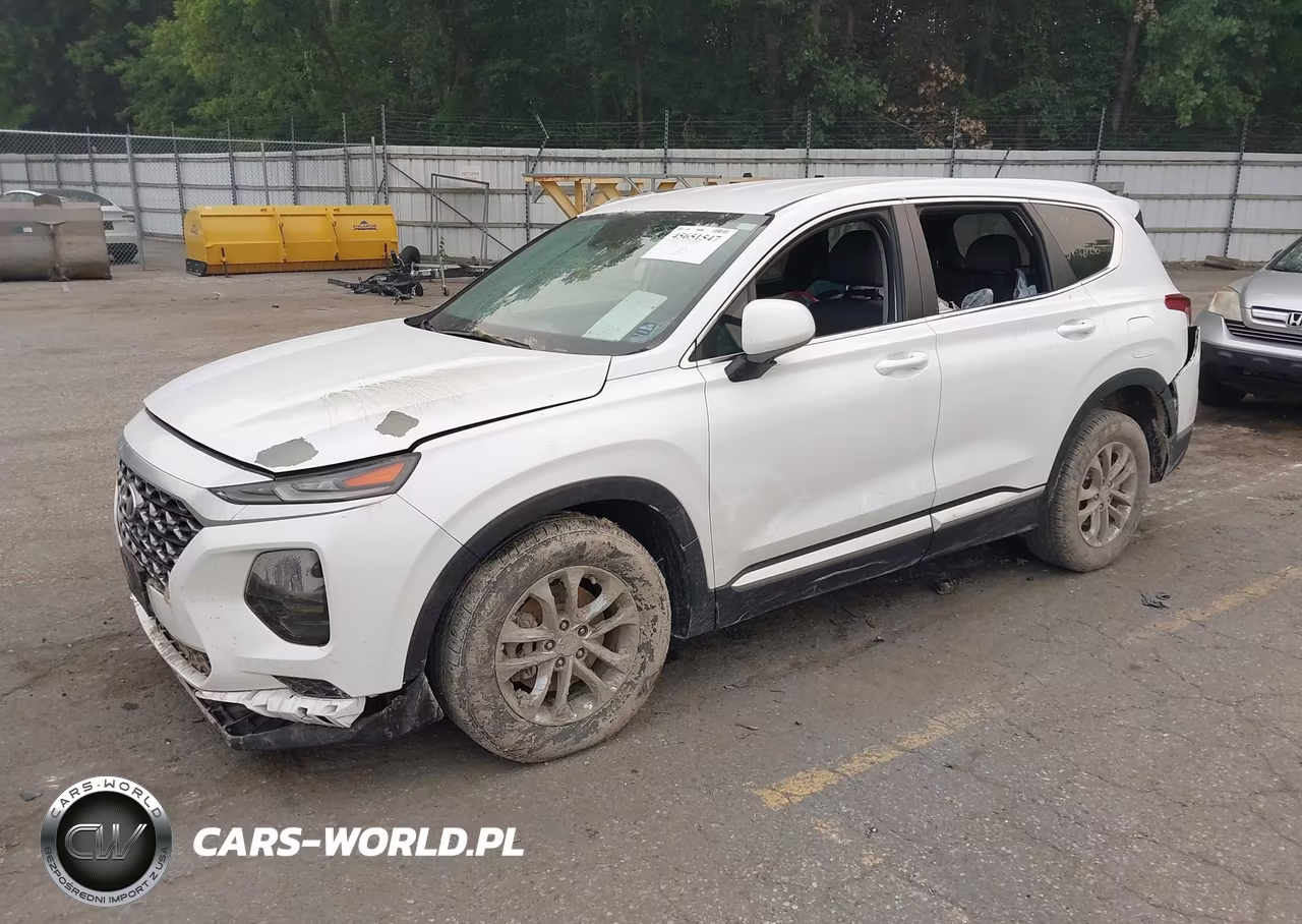 2019 Hyundai Santa Fe Se VIN:5NMS2CAD9KH132280 - 2