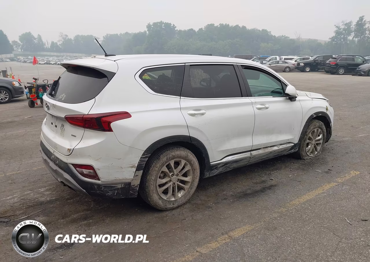 2019 Hyundai Santa Fe Se VIN:5NMS2CAD9KH132280 - 4