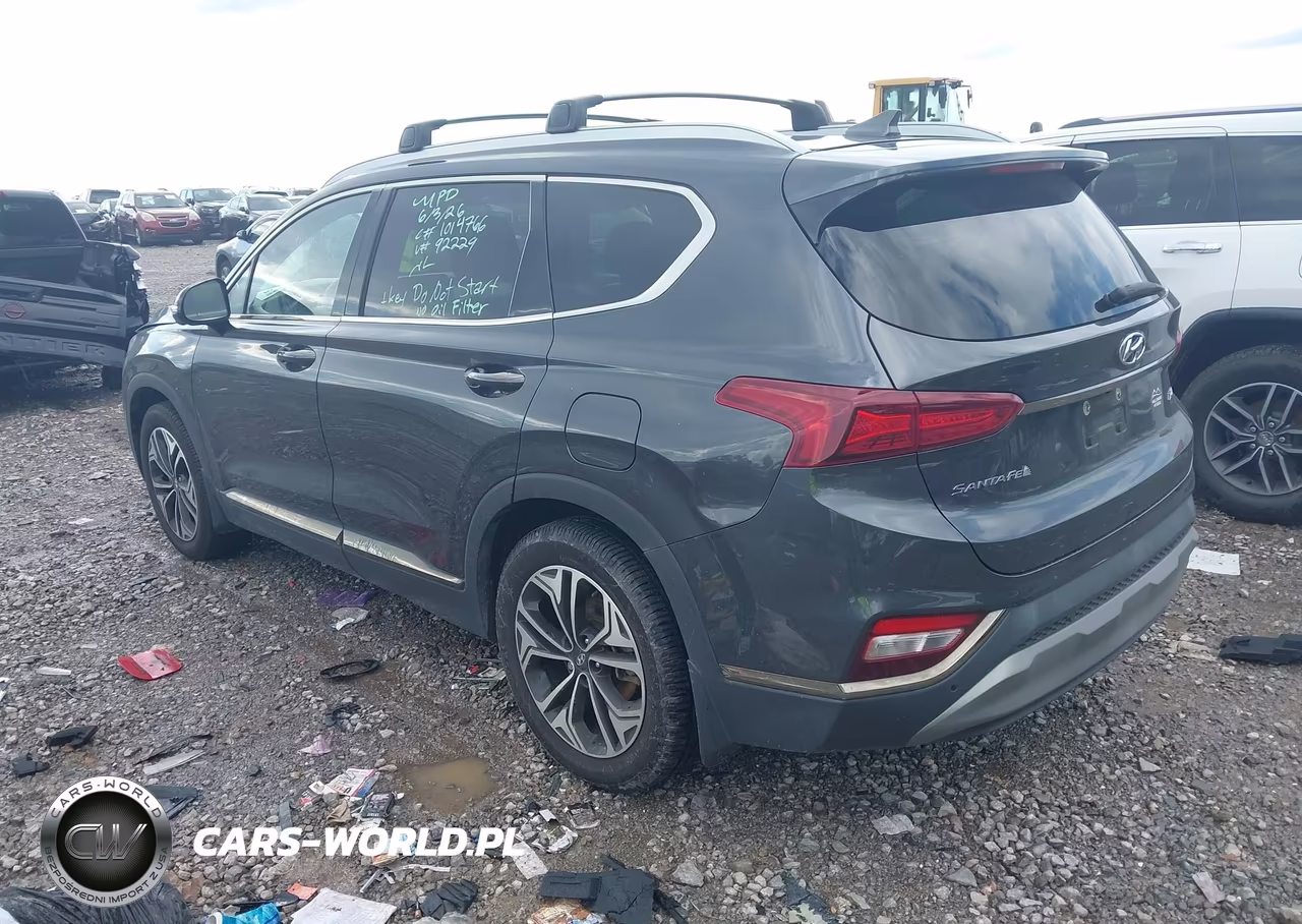 2020 Hyundai Santa Fe Limited 2.0T VIN:5NMS53AAXLH292229 - 3