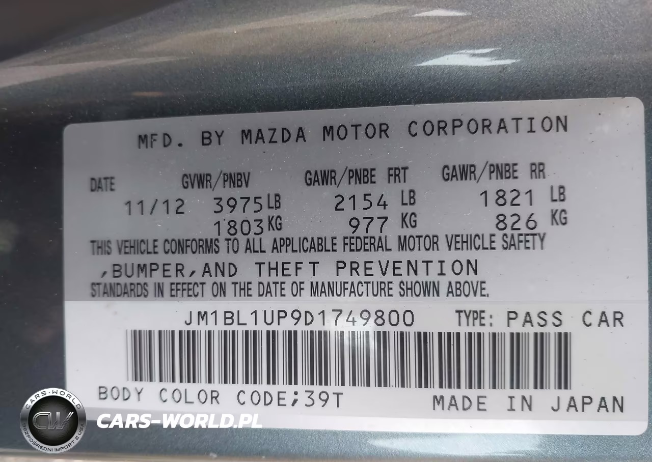 2013 Mazda Mazda3 I Sport VIN:JM1BL1UP9D1749800 - 9