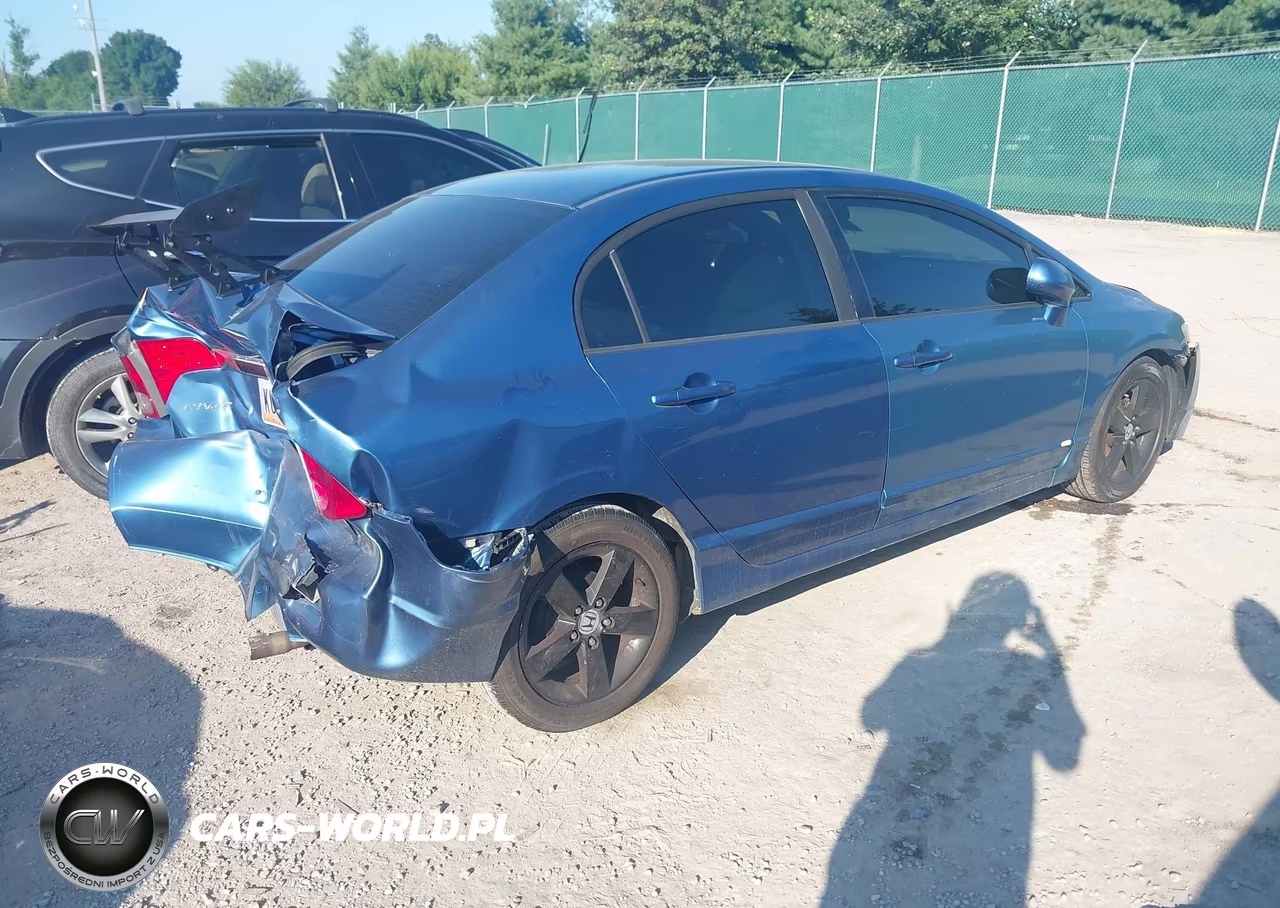 2009 Honda Civic Lx VIN:1HGFA16509L001243 - 4