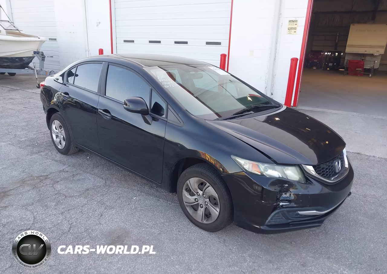 2013 Honda Civic Lx VIN:19XFB2F56DE052264 - 1