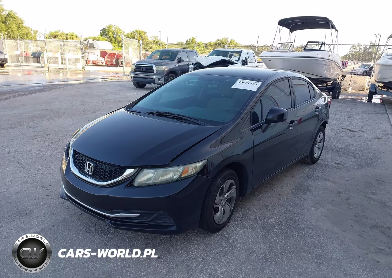 2013 Honda Civic Lx VIN:19XFB2F56DE052264 - 2