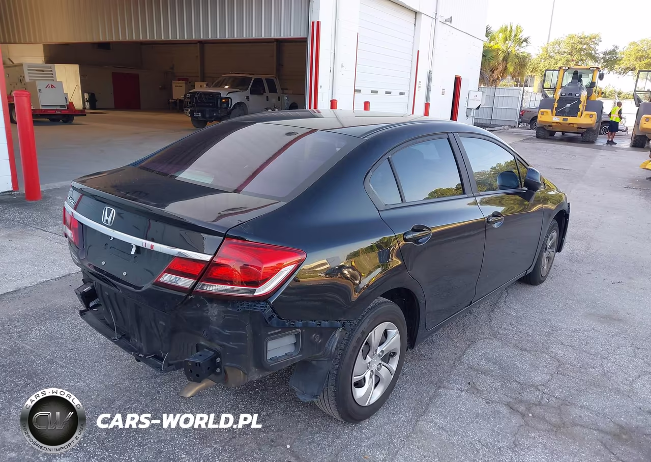 2013 Honda Civic Lx VIN:19XFB2F56DE052264 - 4