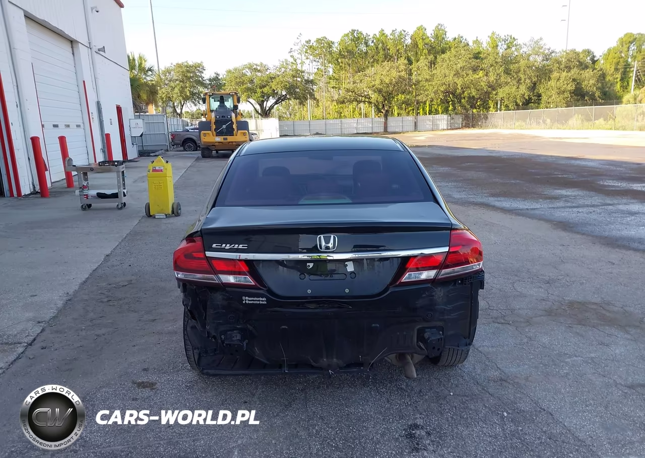 2013 Honda Civic Lx VIN:19XFB2F56DE052264 - 6