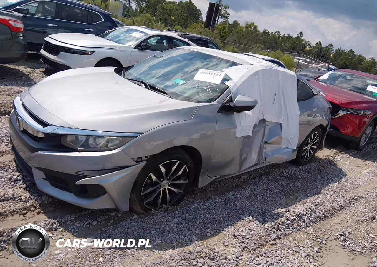 2016 Honda Civic Ex-L VIN:2HGFC3B70GH359594 - 2