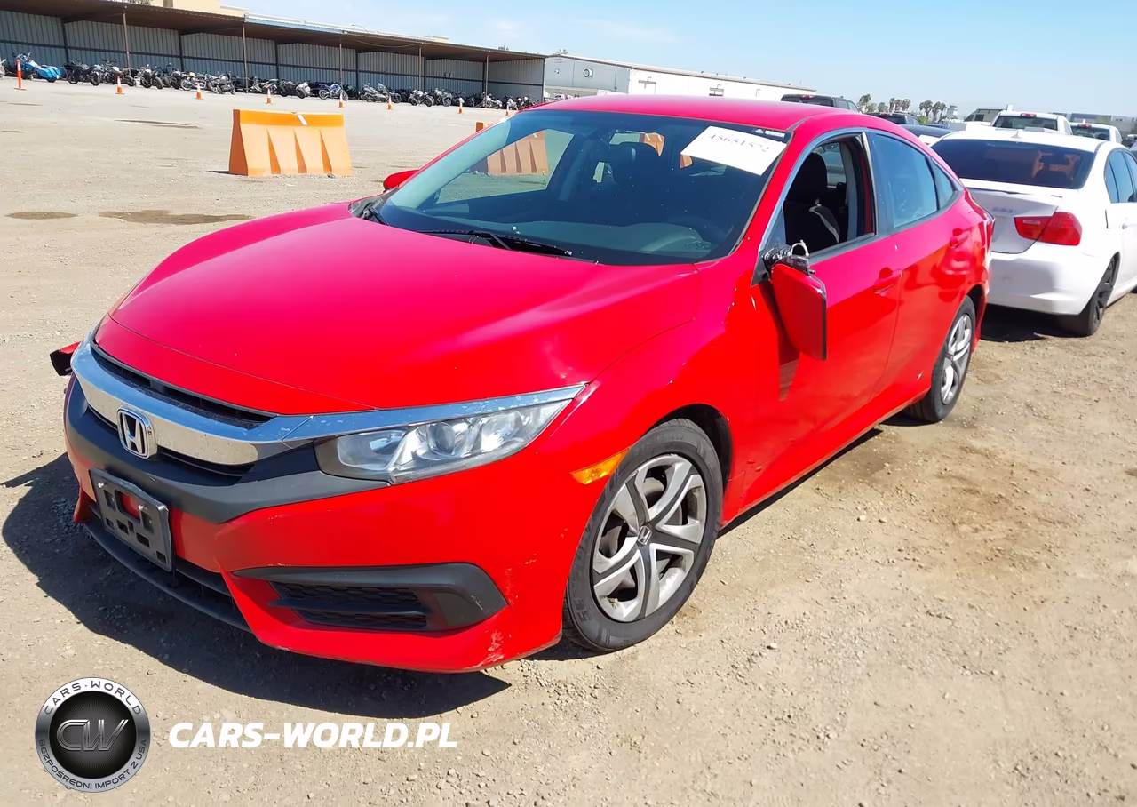 2016 Honda Civic Lx VIN:2HGFC2F59GH563362 - 2