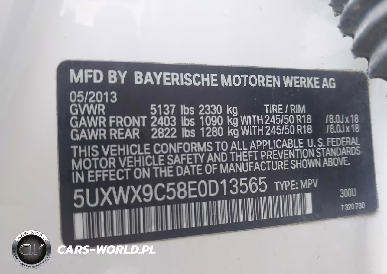 2014 BMW X3 xDrive28I VIN:5UXWX9C58E0D13565 - 9