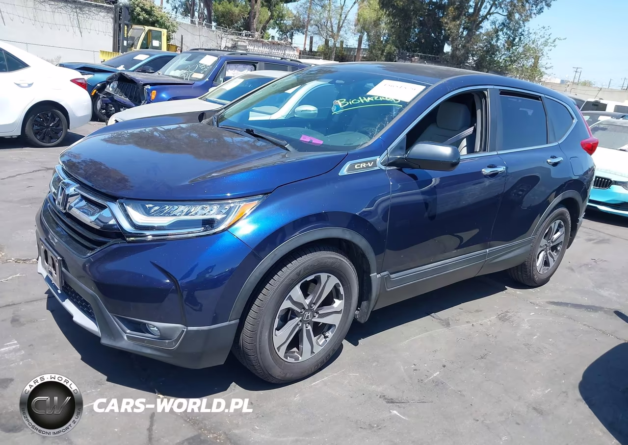 2019 Honda Cr-V Lx VIN:5J6RW5H33KL003603 - 2