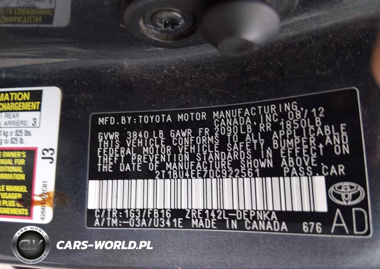 2013 Toyota Corolla Le VIN:2T1BU4EE7DC922561 - 9