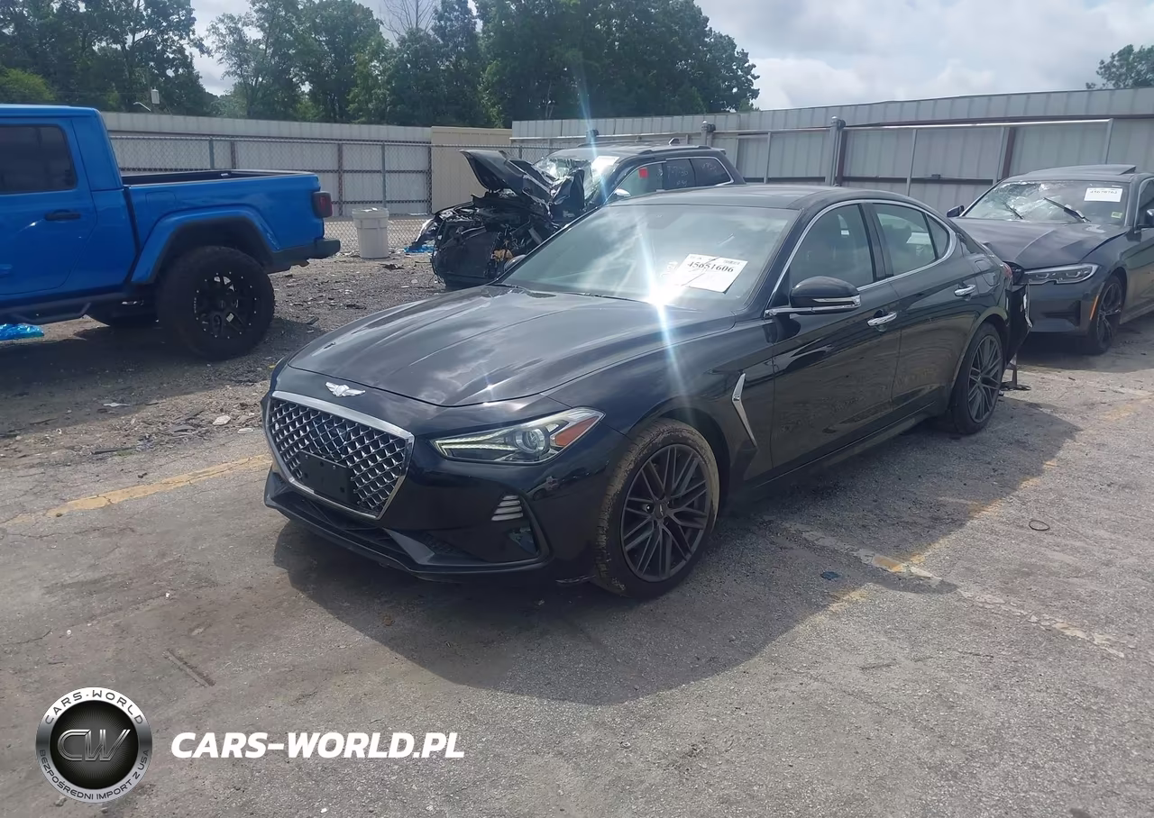 2019 Genesis G70 2.0T Advanced VIN:KMTG34LA1KU026640 - 2