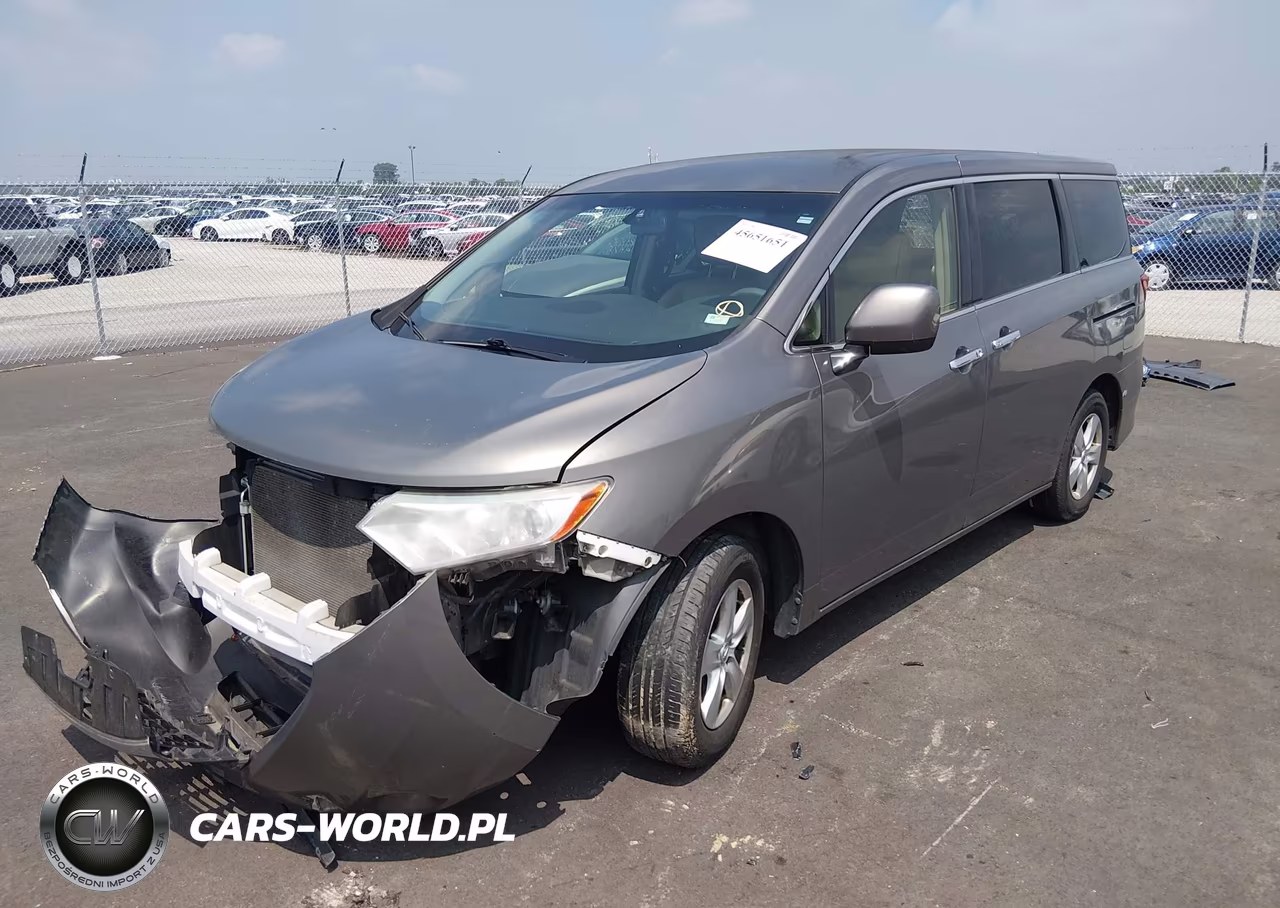 2015 Nissan Quest Sv VIN:JN8AE2KP6F9120289 - 2