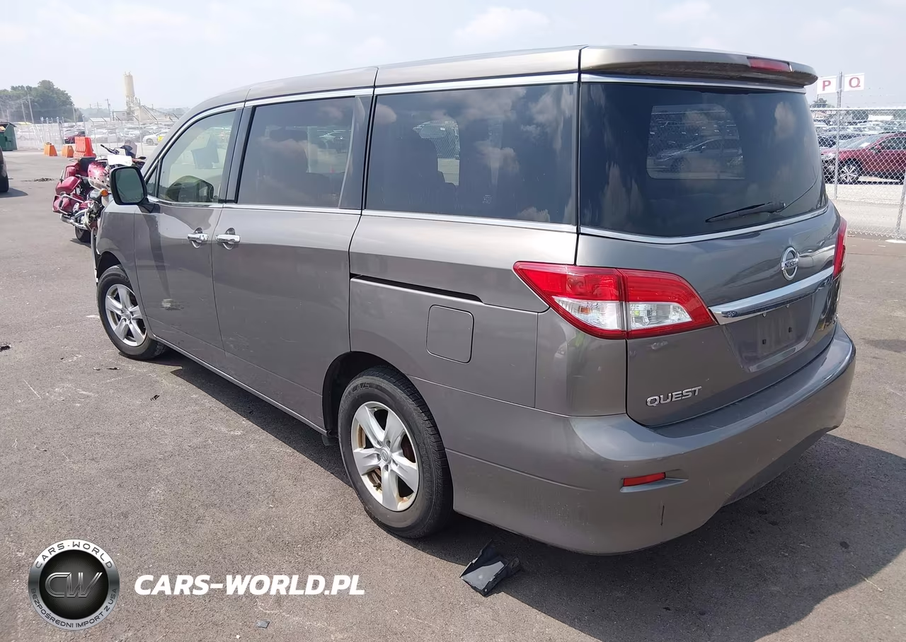 2015 Nissan Quest Sv VIN:JN8AE2KP6F9120289 - 3