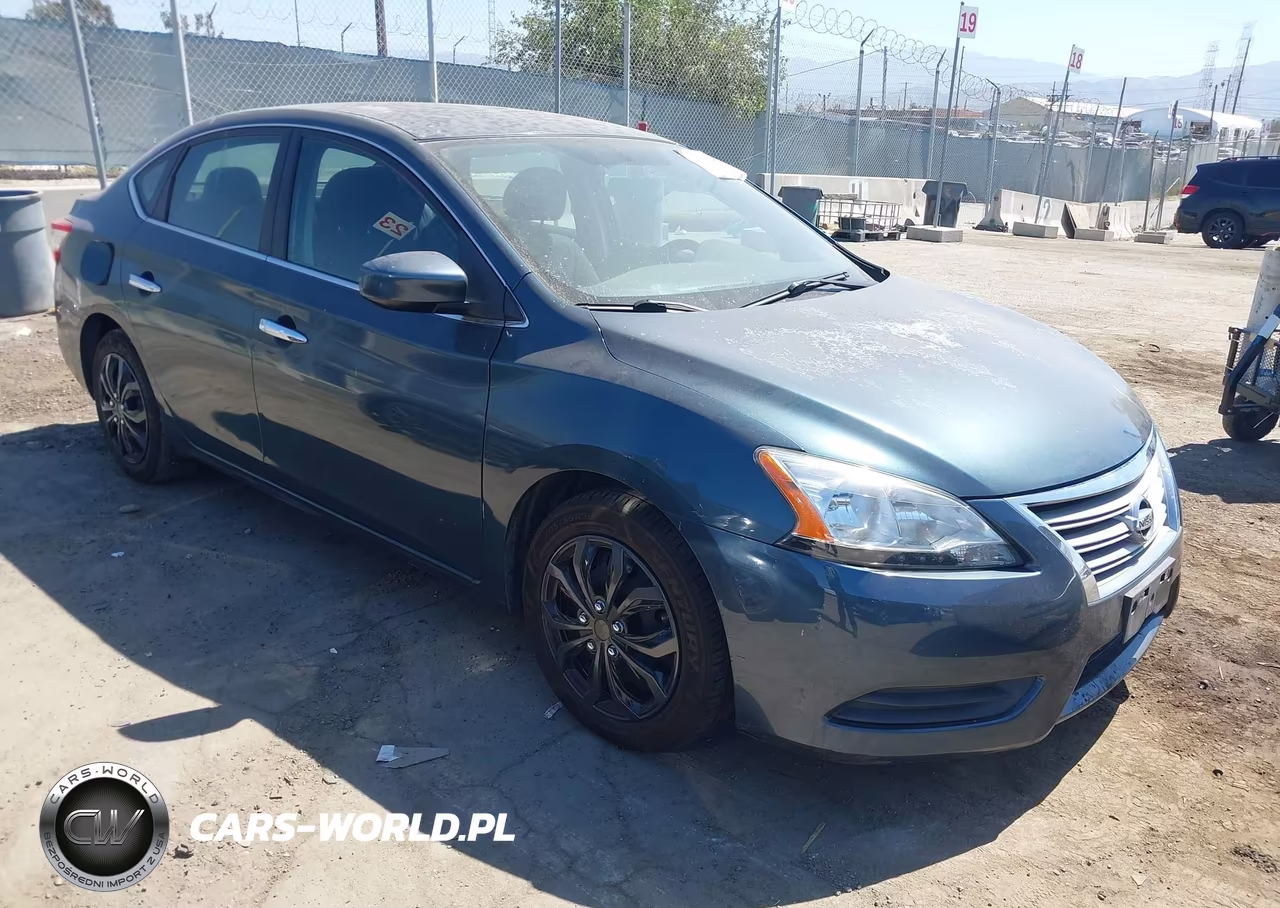2014 Nissan Sentra Fe+ Sv VIN:3N1AB7AP6EY230936 - 1
