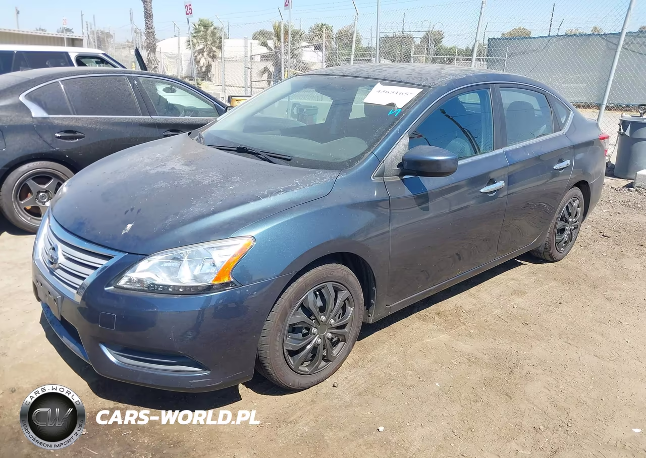 2014 Nissan Sentra Fe+ Sv VIN:3N1AB7AP6EY230936 - 2