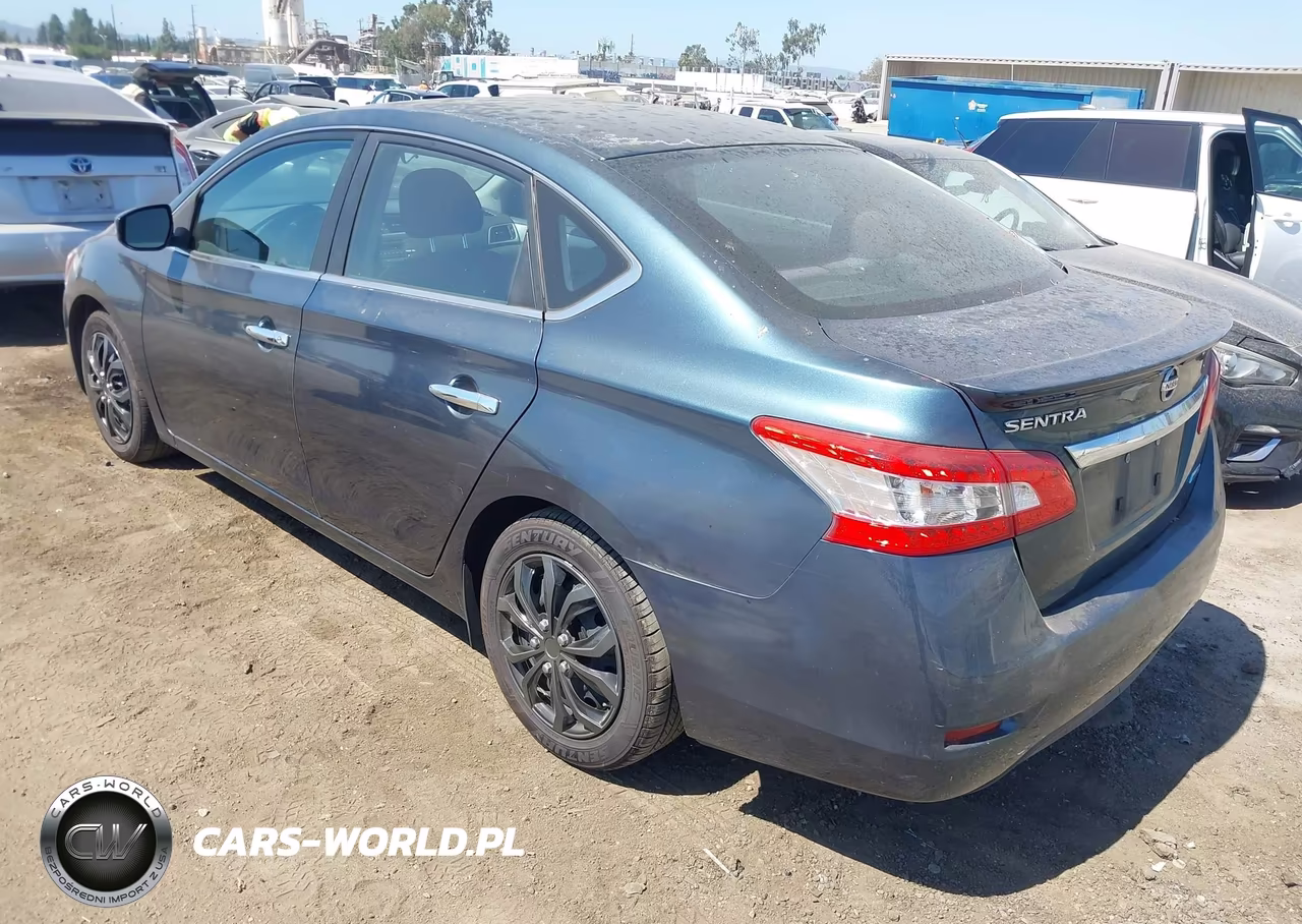 2014 Nissan Sentra Fe+ Sv VIN:3N1AB7AP6EY230936 - 3