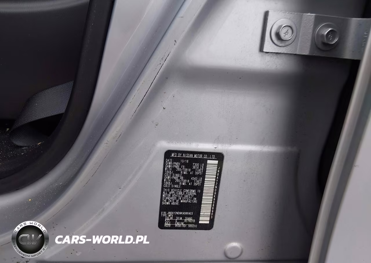 2019 Nissan Armada Sv VIN:JN8AY2ND9K9086903 - 9