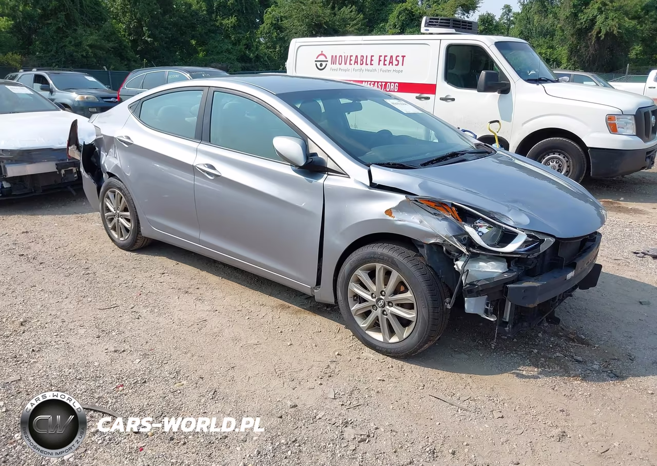 2016 Hyundai Elantra Se VIN:5NPDH4AE8GH681436 - 1