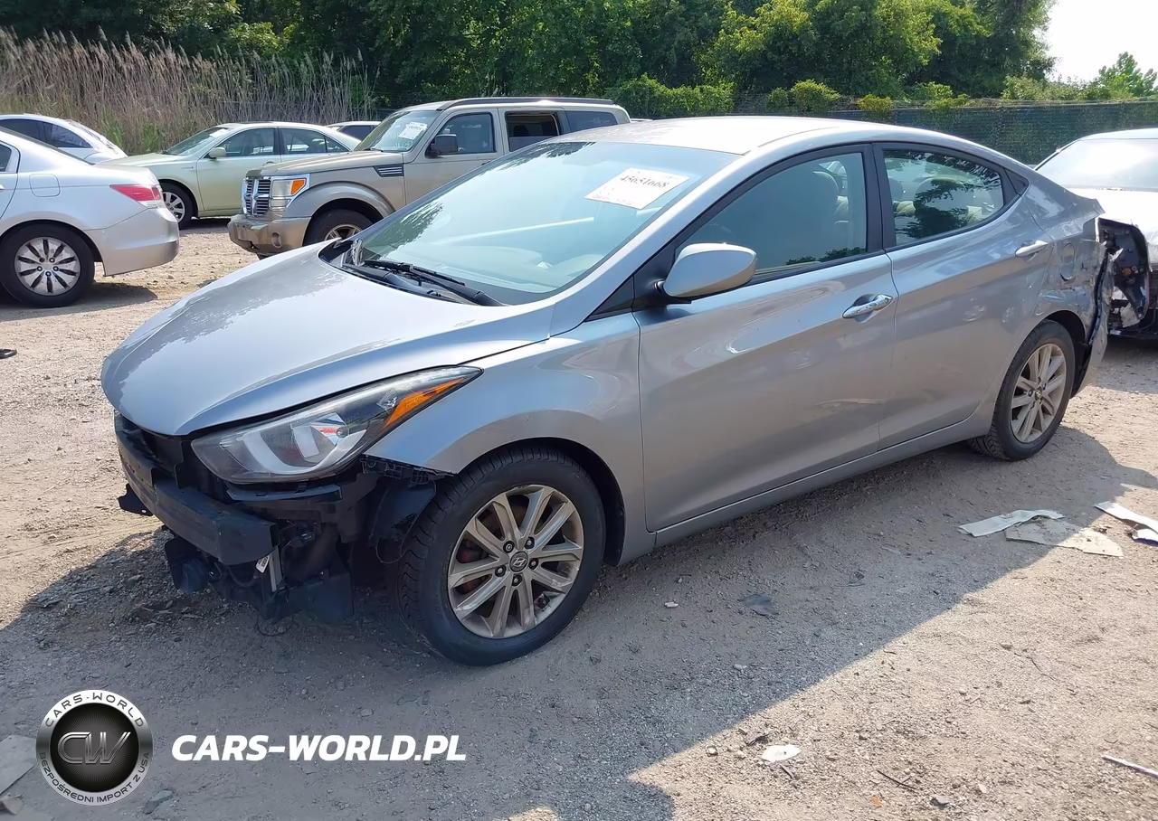 2016 Hyundai Elantra Se VIN:5NPDH4AE8GH681436 - 2