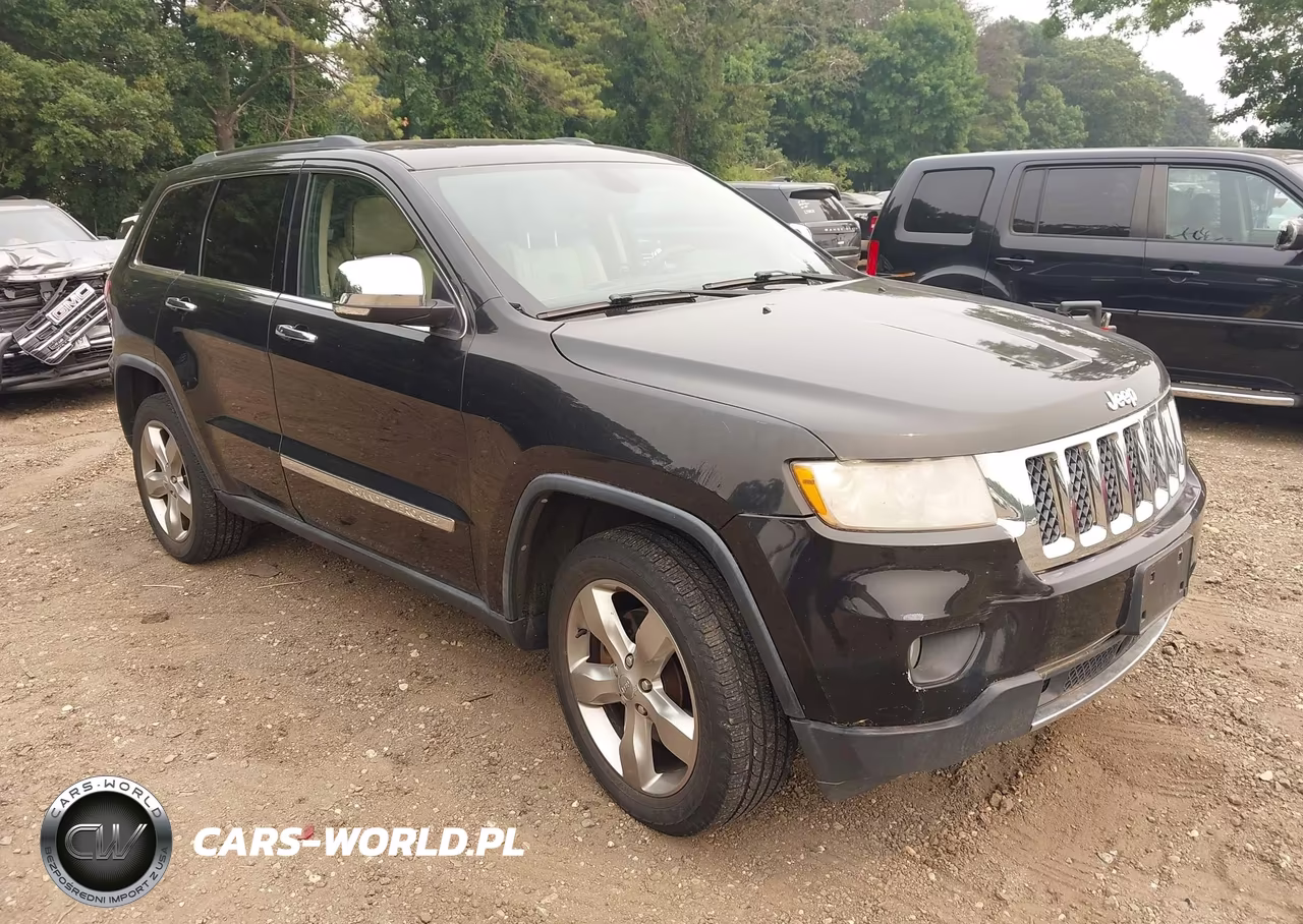 2013 Jeep Grand Cherokee Overland VIN:1C4RJFCT4DC651942 - 1