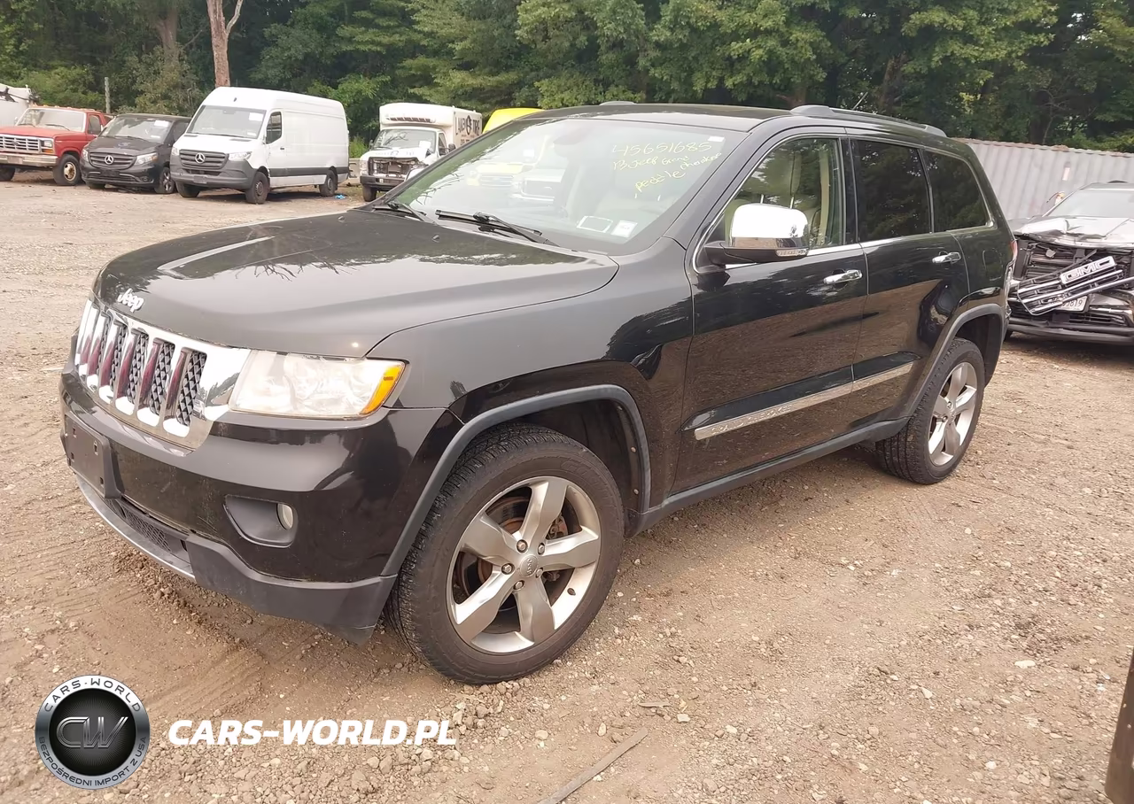 2013 Jeep Grand Cherokee Overland VIN:1C4RJFCT4DC651942 - 2